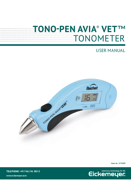 

Tono Pen Avia Manual (Engelsk)

