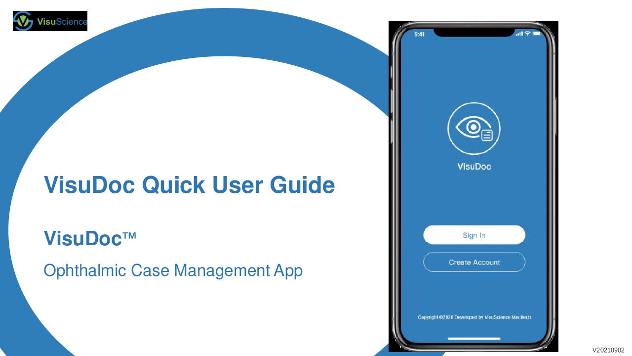 

VisuDoc QuikVue User Guide

