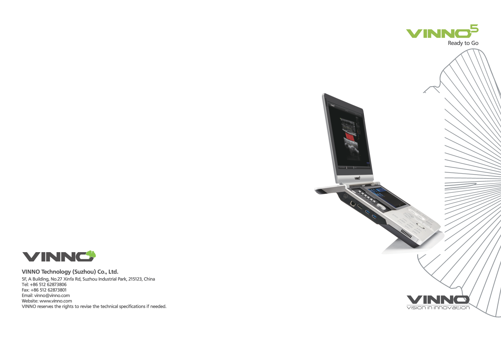 

VINNO 5 VET med 2 transducere

