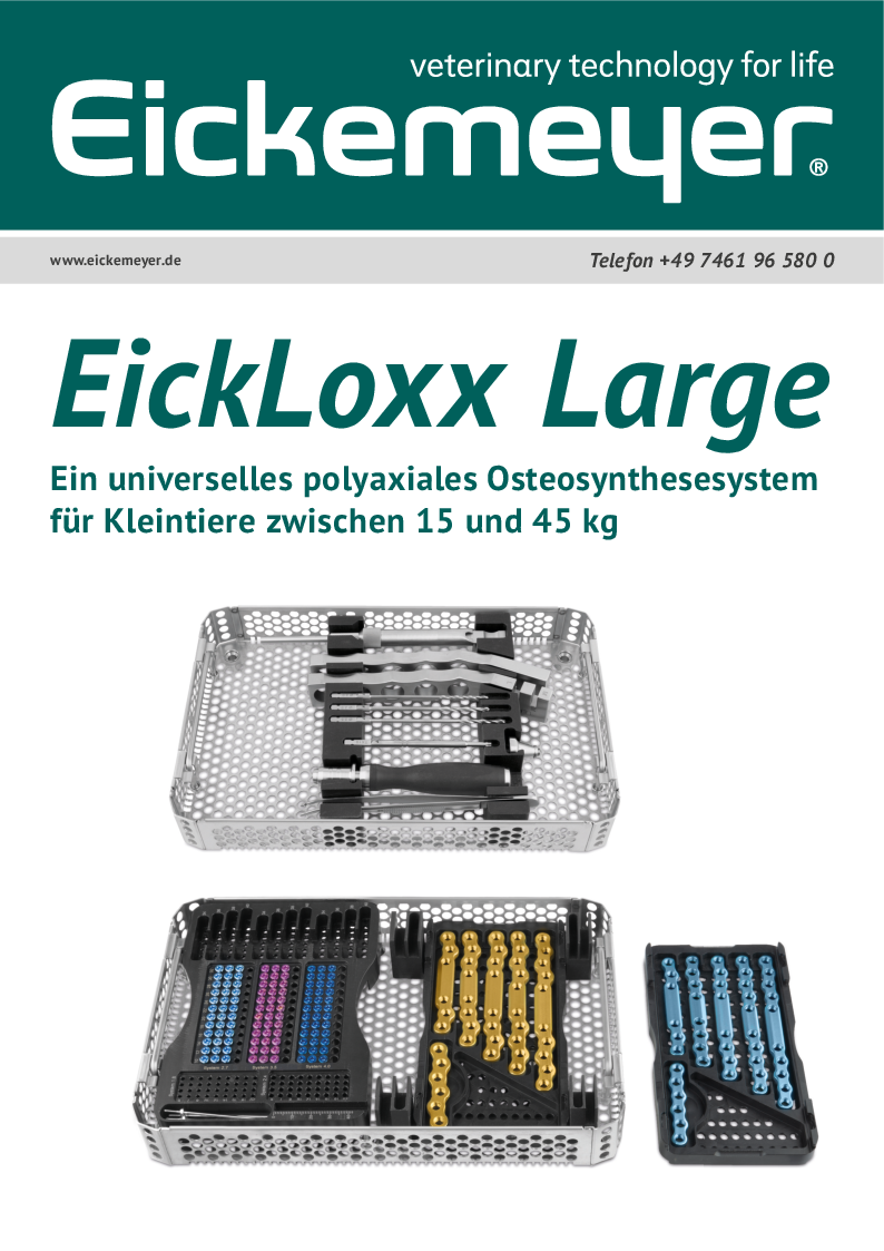 

Modul til skruer til Eickloxx Large (uden skruer). Til skruer Ø 2,7 4,0mm L10 32mm

