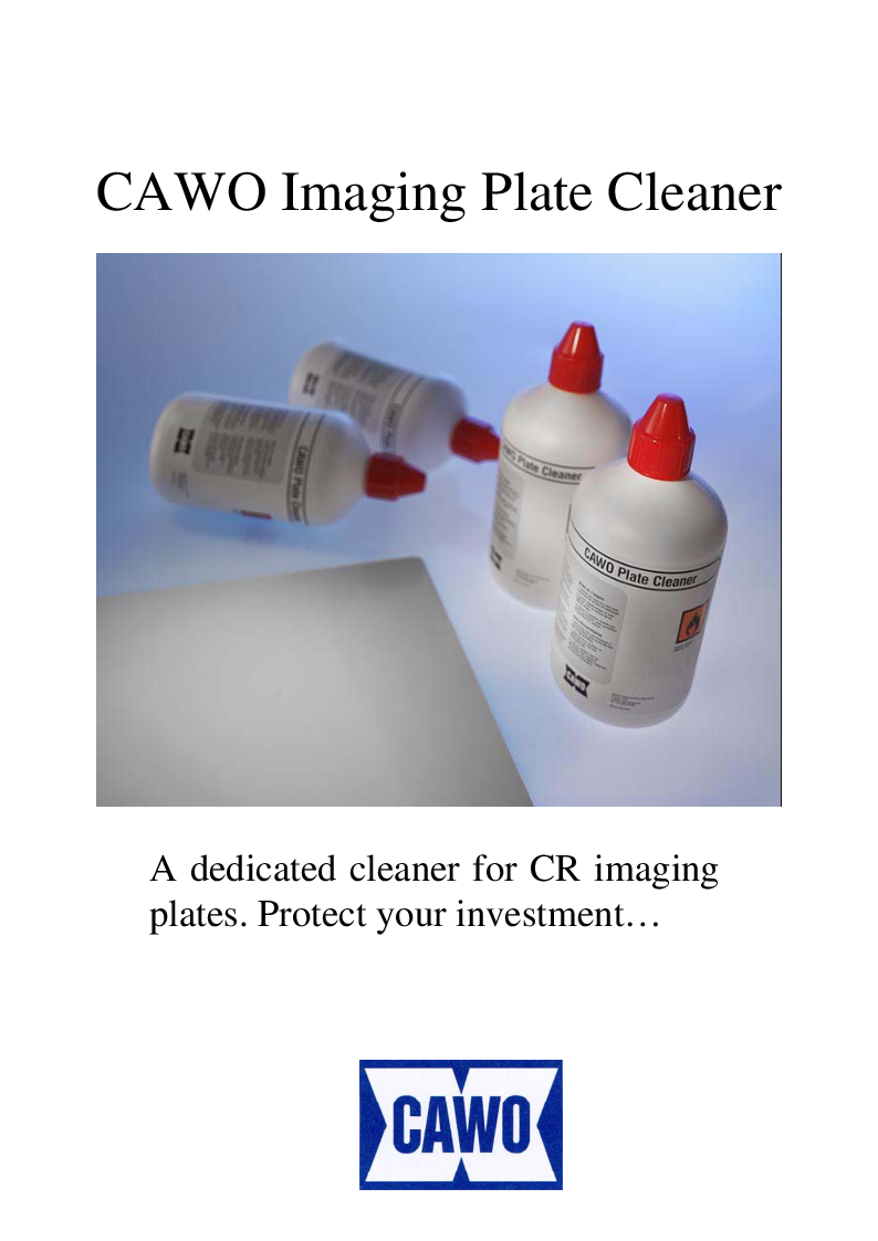 

cawo imaging plate cleaner

