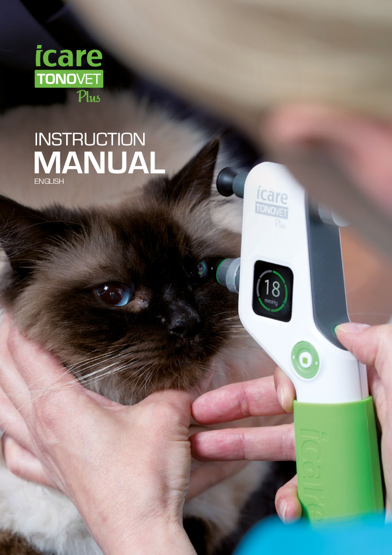 

Icare® TONOVET Plus Manual (Engelsk)

