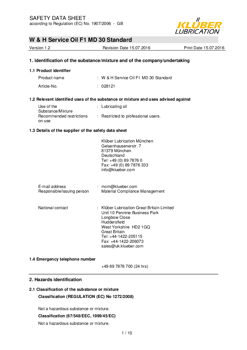 

Safety Data Sheet IM3MD30

