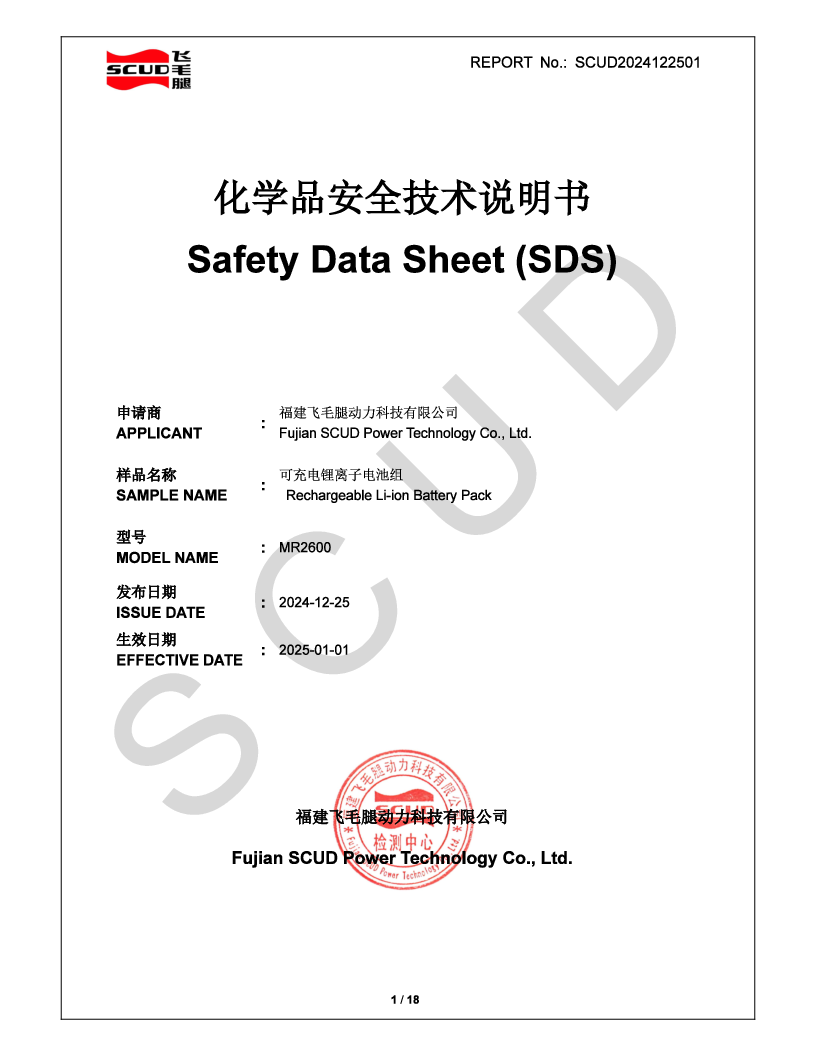 

Infusionspumpe, InfusoVet IP II sikkerheds datablad

