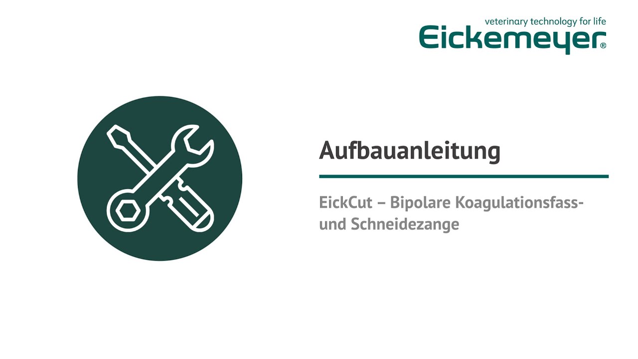 Bipolär koagulations- och skärtång EickCut