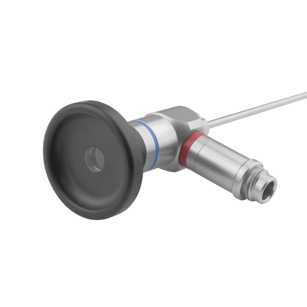 Endoskopspets, 7,3 cm med en diameter på 2,4 mm