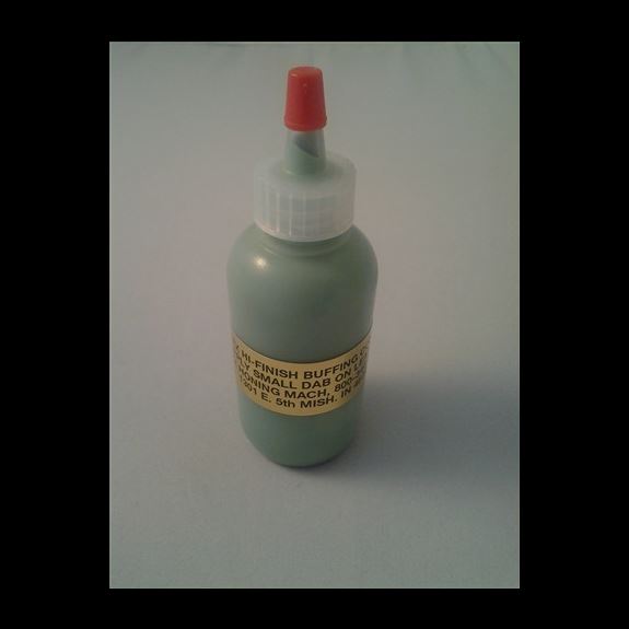 Fine green Hi-finish til HONING slibemaskine. Bruges med læderskiven. 2 OZ/59 ml