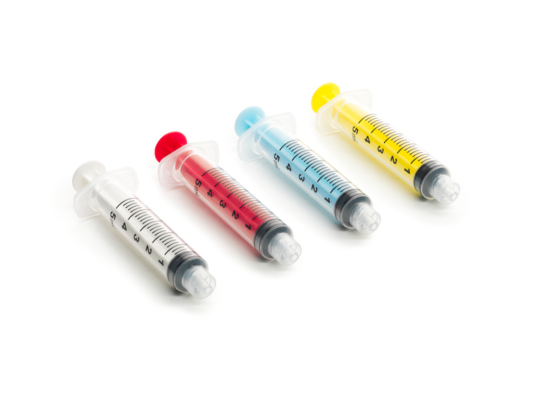 Canal Pro Color Syringes Blue 10 ml (50)