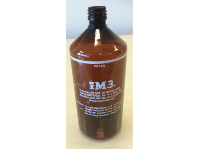 Kylarvätskeförsörjningsflaska, 1,25 l bärnsten (brun)
